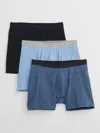 Gap Factory 5" Boxer Briefs (3-pack) In Blue