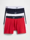 Gap Factory 5" Boxer Briefs (3-pack) In Multi