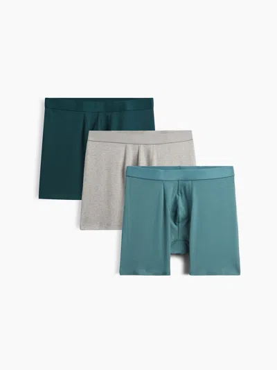 Gap Factory 5" Boxer Briefs (3-pack) In Slate Stone