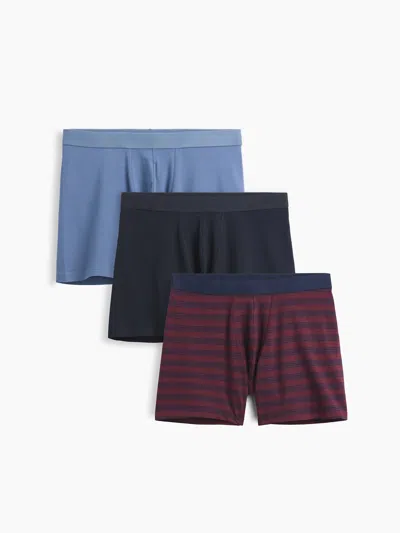 Gap Factory 5" Boxer Briefs (3-pack) In Tuscan Red