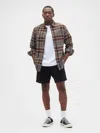 Gap Factory 7" Essential Khaki Shorts In Brown