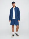 Gap Factory 7" Linen-blend Easy Shorts In Blue