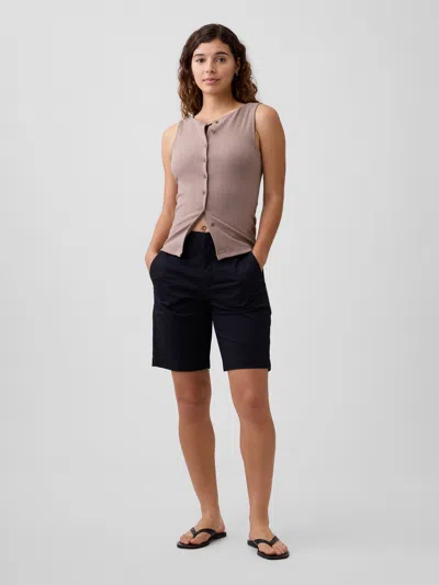 Gap Factory 9" Downtown Bermuda Shorts In Multi