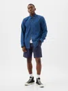 Gap Factory 9" Essential Khaki Shorts In Blue