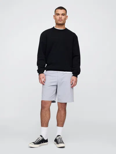 Gap Factory 9" Essential Khaki Shorts In Gray