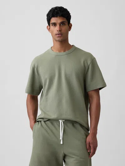 Gap Factory Adult Relaxed French Terry T-shirt In Green