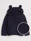 Gap Factory Baby Bear Garter Cardigan In Blue