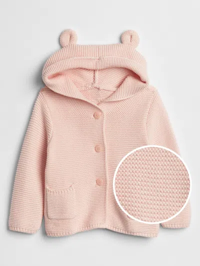 Gap Factory Baby Bear Garter Cardigan In Neutral