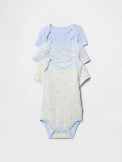Gap Factory Baby Bodysuit (3-pack) In Multi