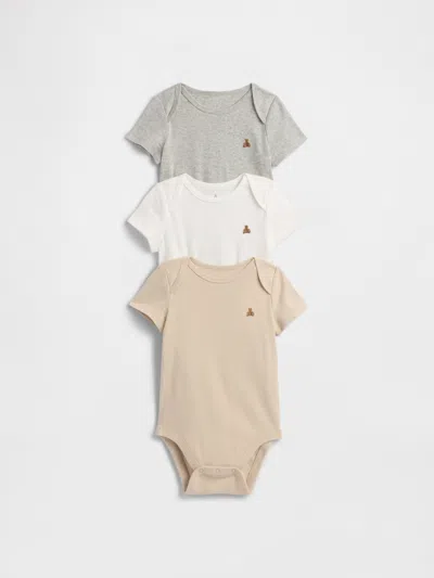 Gap Factory Baby Bodysuit (3-pack) In Multi