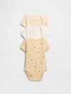 Gap Factory Baby Bodysuit (3-pack) In Multi