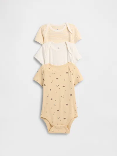 Gap Factory Baby Bodysuit (3-pack) In Multi