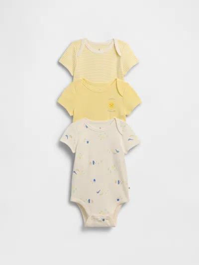 Gap Factory Baby Bodysuit (3-pack) In Multi