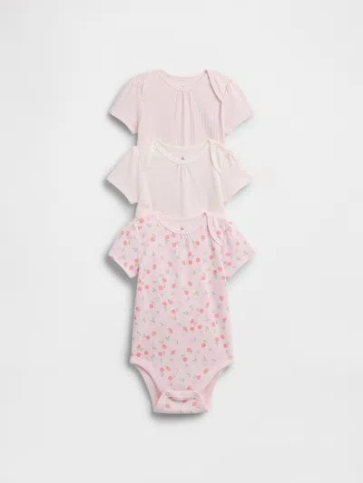 Gap Factory Baby Bodysuit (3-pack) In Pink