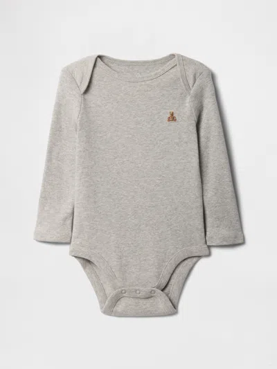 Gap Factory Baby Bodysuit In Gray