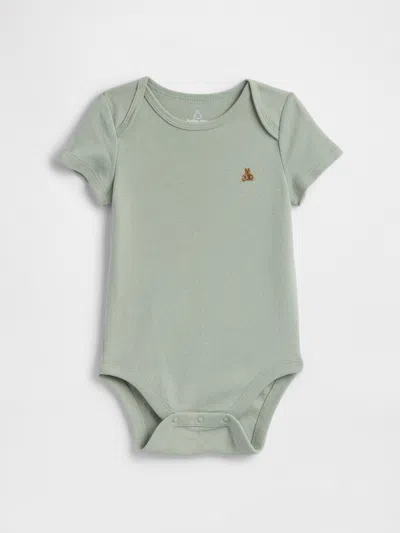 Gap Factory Baby Bodysuit In Green