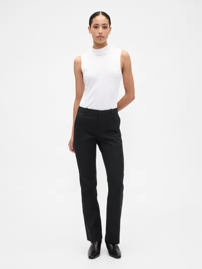 Gap Factory Baby Boot Pants In Bi-stretch In Black