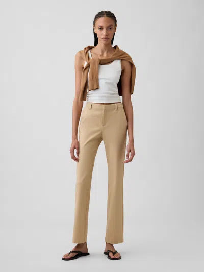 Gap Factory Baby Boot Pants In Bi-stretch In Brown