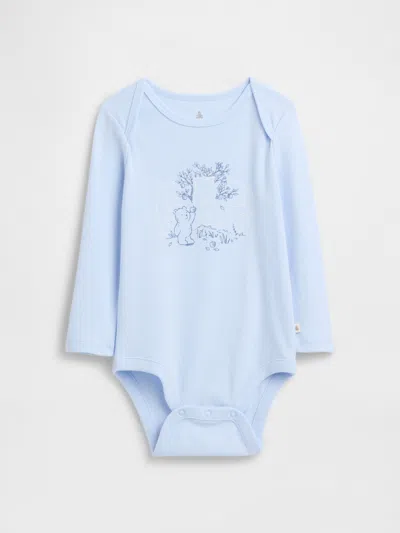 Gap Factory Baby Brannan Bear Bodysuit In Blue