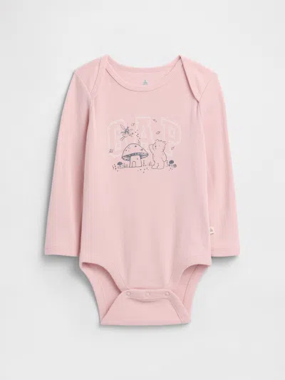 Gap Factory Baby Brannan Bear Bodysuit In Pink