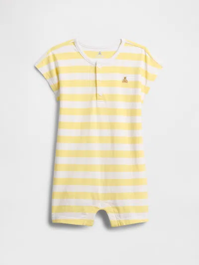 Gap Factory Baby Brannan Bear Romper In Multi