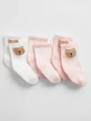 Gap Factory Baby Brannan Crew Socks (3-pack) In Multi