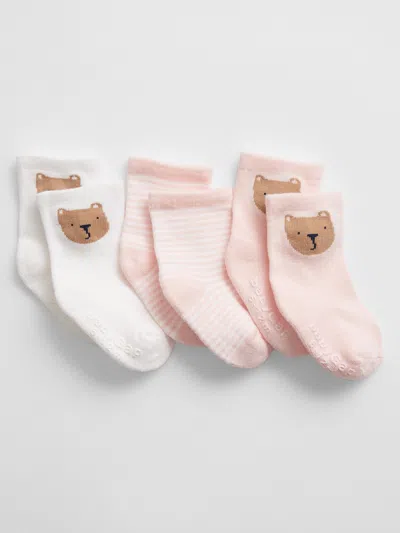 Gap Factory Baby Brannan Crew Socks (3-pack) In Multi