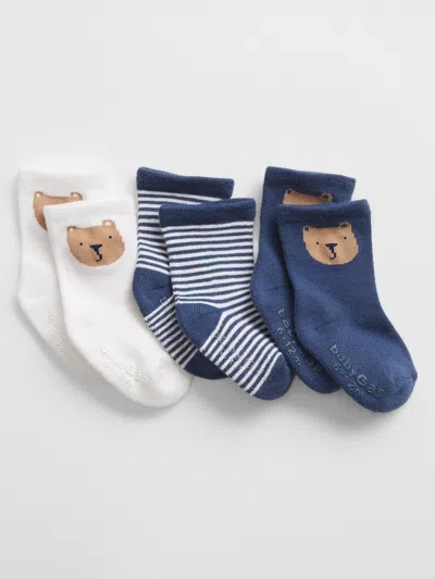 Gap Factory Baby Brannan Crew Socks (3-pack) In Multi