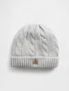 Gap Factory Baby Cable-knit Beanie In Gray