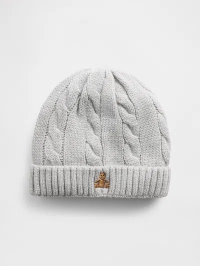 Gap Factory Baby Cable-knit Beanie In Gray