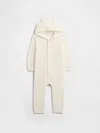 Gap Factory Baby Cashsoft Cable-knit One-piece In Neutral