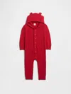 Gap Factory Baby Cashsoft Cable-knit One-piece In Red