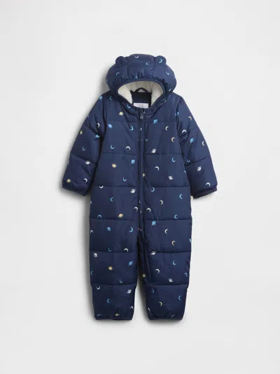 Gap Factory Baby Coldcontrol Max Snowsuit In Blue