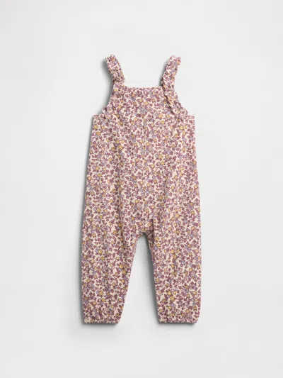 Gap Factory Baby Corduroy Ruffle Overalls In Multi