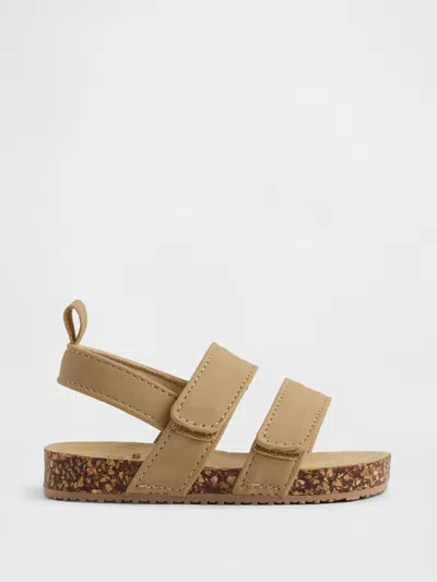 Gap Factory Baby Cork Strap Sandals In Brown