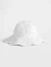 Gap Factory Baby Eyelet Bucket Hat In White