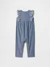 Gap Factory Baby Eyelet Ruffle One-piece In Blue