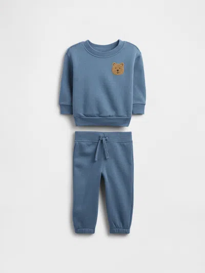 Gap Factory Baby Fleece Two-piece Outfit Set In Blue