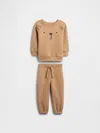 Gap Factory Baby Brannan Bear Two-piece Outfit Set In Neutral