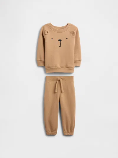 GAP FACTORY BABY FLEECE TWO-PIECE OUTFIT SET