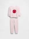 Gap Factory Baby Fleece Two-piece Outfit Set In Pink