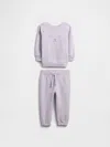 Gap Factory Baby Fleece Two-piece Outfit Set In Purple