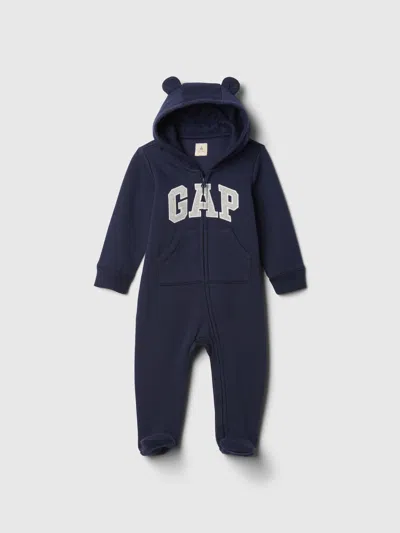 Gap Factory Baby Gap Logo One-piece In Blue