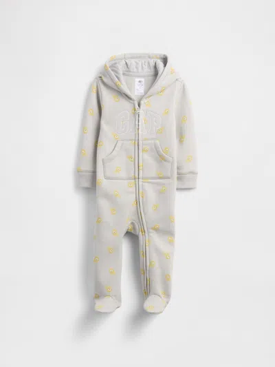Gap Factory Baby Gap Logo One-piece In Gold