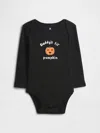 Gap Factory Baby Graphic Bodysuit In Black