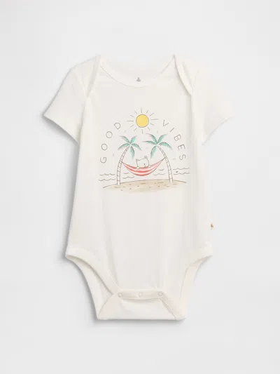 Gap Factory Baby Graphic Bodysuit In Neutral