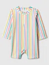 Gap Factory Baby One-piece Rash Guard In Multi