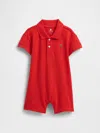 Gap Factory Baby Polo Shirt Romper In Red
