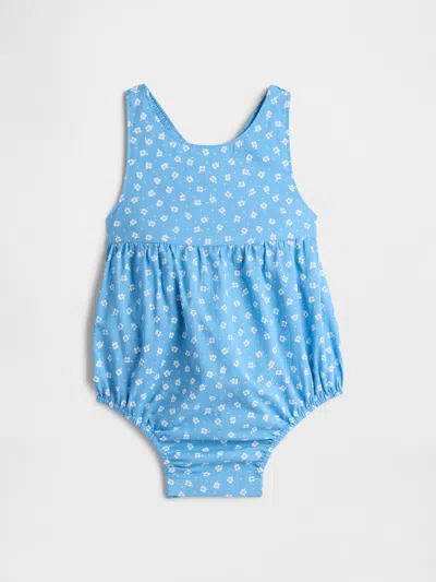 Gap Factory Baby Ruffle Romper In Black