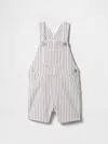 Gap Factory Baby Stripe Shortalls In Brown